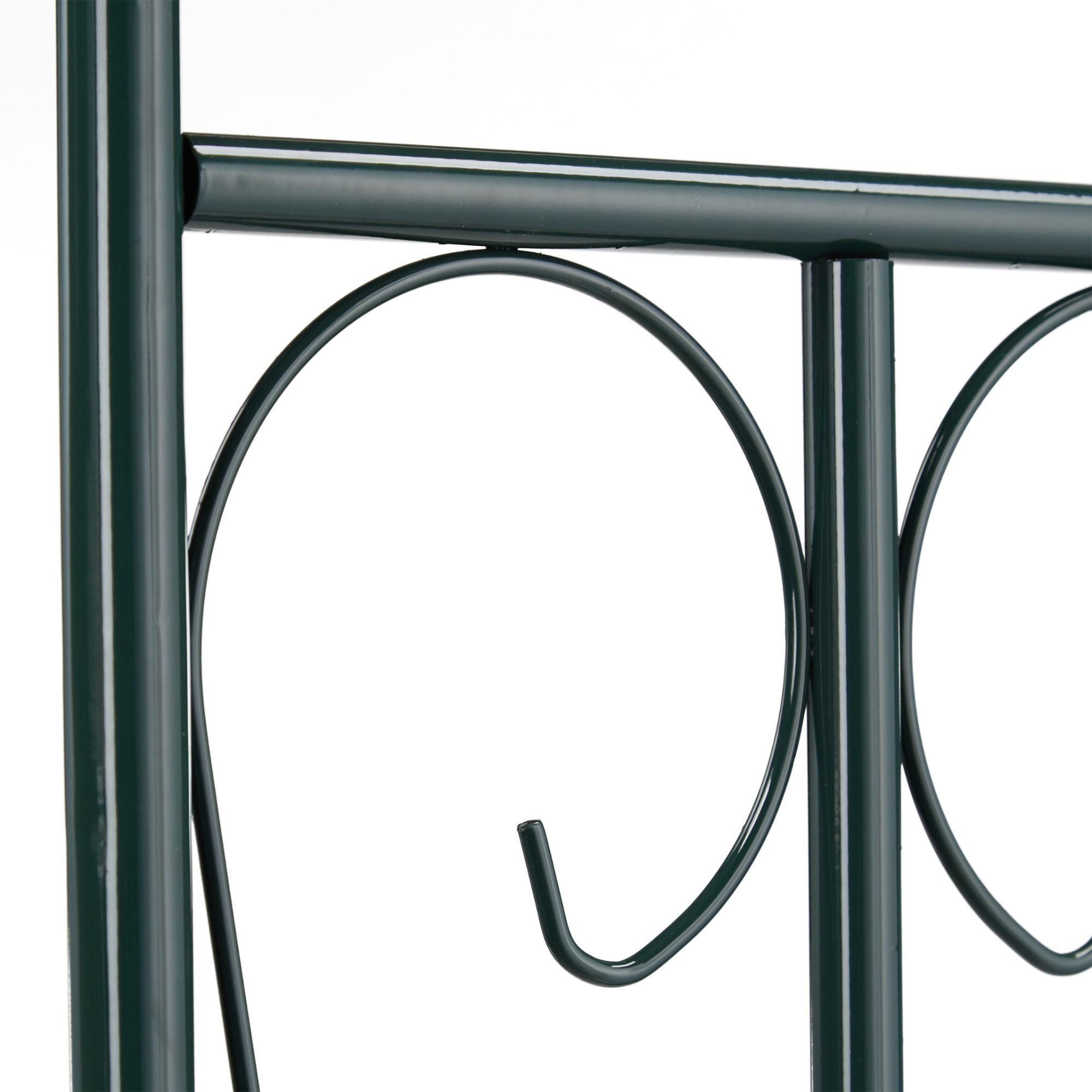 Relaxdays Arcade De Rosiers Mtal Tuteur Arcade Arche Arche De Jardin  Piq... - 6