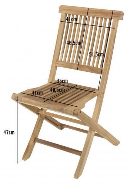 Harris - Ensemble De 2 Chaises De Jardin Java En Bois Teck - 6