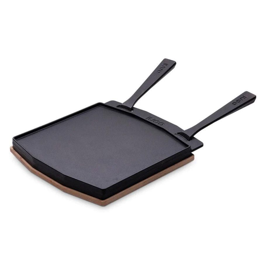 Plaque Ooni Grizzler double face pour plancha - 2