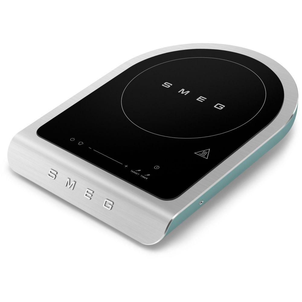 SMEG Table de cuisson � induction portable verte