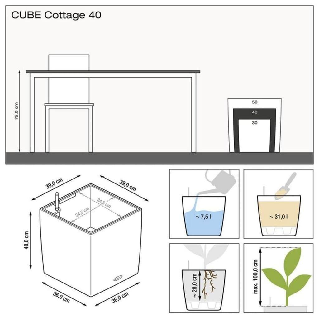 Cube Cottage 40 - Kit Complet, Moka 40 Cm - 8