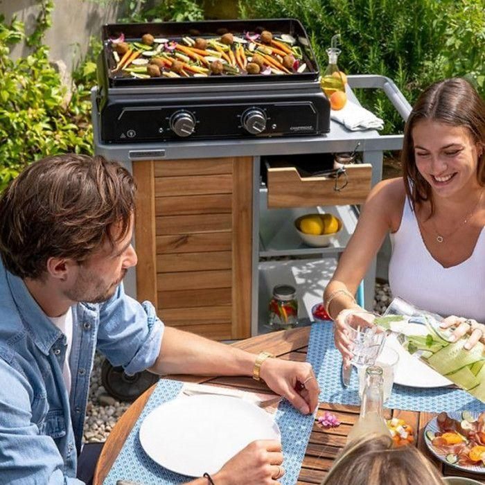 Plancha �lectrique CAMPINGAZ a poser Electric 2 XD Fonte emaille - 2