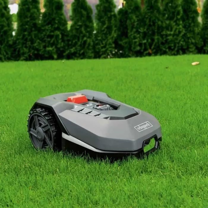 Robot tondeuse connect 400m2 Scheppach RoboCut L500 avec station de rechar... - 3