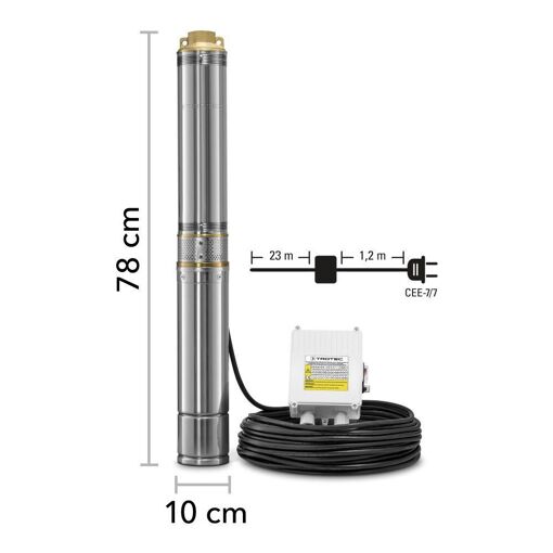 Pompe de puits TDP 5500 E TROTEC - 3