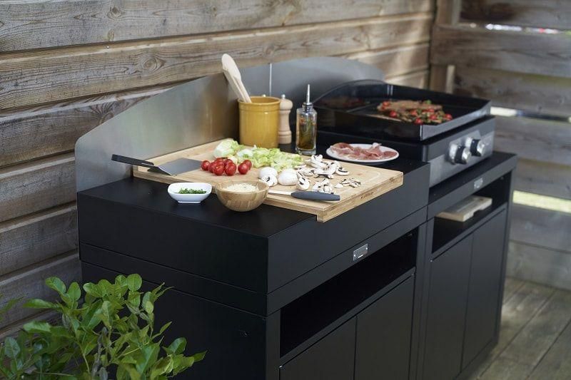Cuisine Ext�rieure Le Marquier 2 Modules - Noir - 7