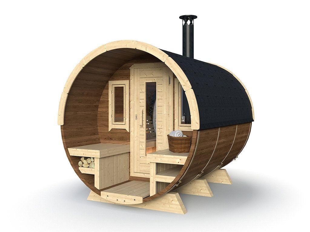 Sauna Barrel Nordkapp PANORAMA