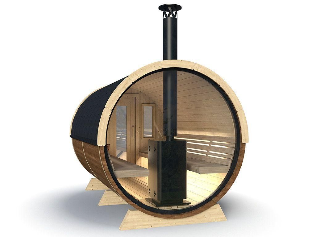 Sauna Barrel Nordkapp PANORAMA - 2