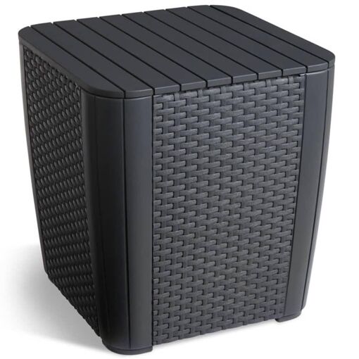 Keter Jeu de salle � manger d'ext�rieur 3 pcs Iowa Graphite 223929 - 3