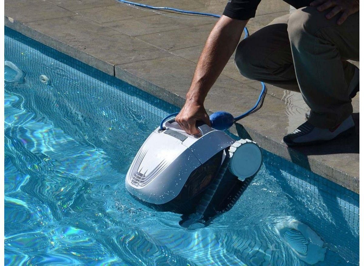 Robot de piscine �lectrique maytronics dolphin e10 - nettoyage du fond des ... - 3