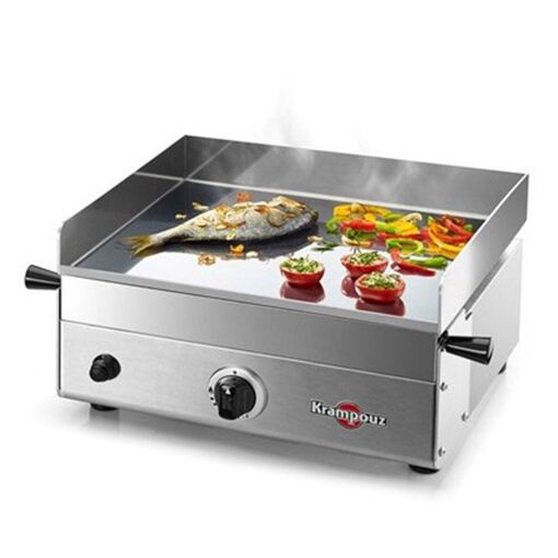 Krampouz GGCIM1AA - Plancha -gaz - 1639.25 cm � - acier inoxydable - 2