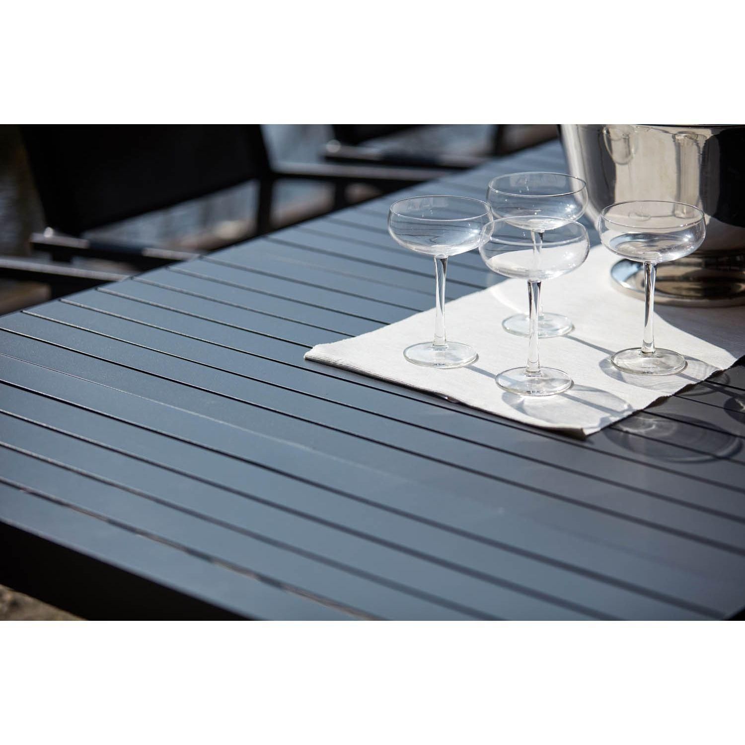 Olhao - Console Extensible Aluminium + 6 Chaises - 4