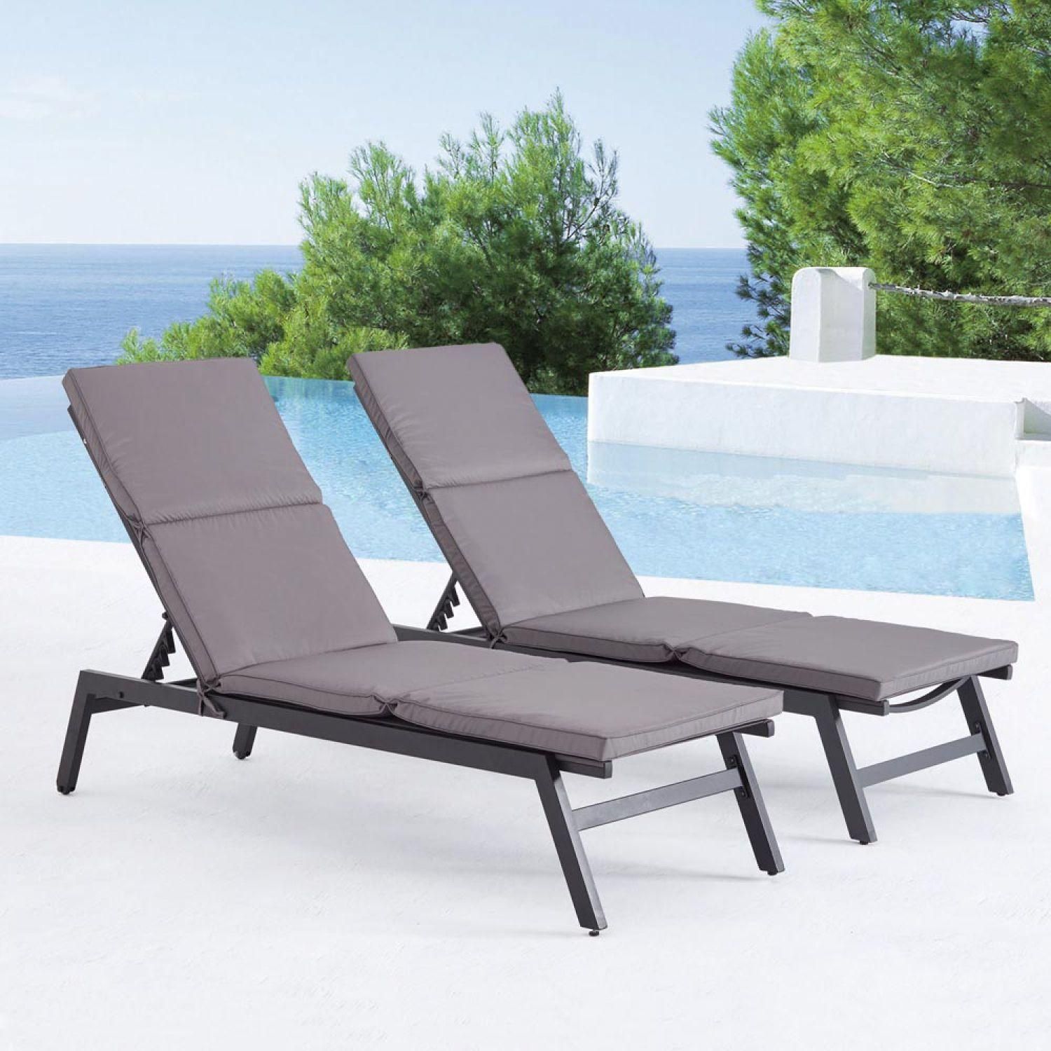 Lot De 2 Coussins Pour Transat - 4