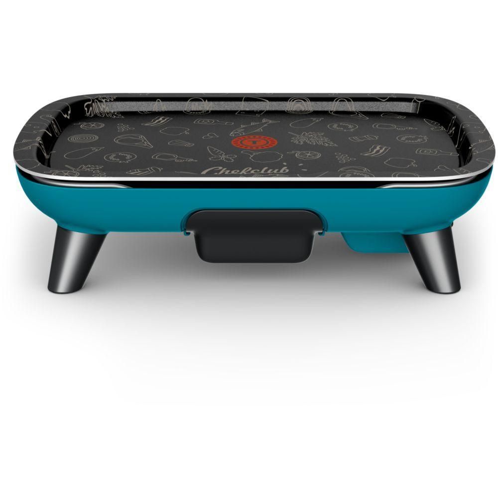Tefal ChefClub CB657410 - Plancha -�lectrique - 1000 cm � - bleu/noir - 2