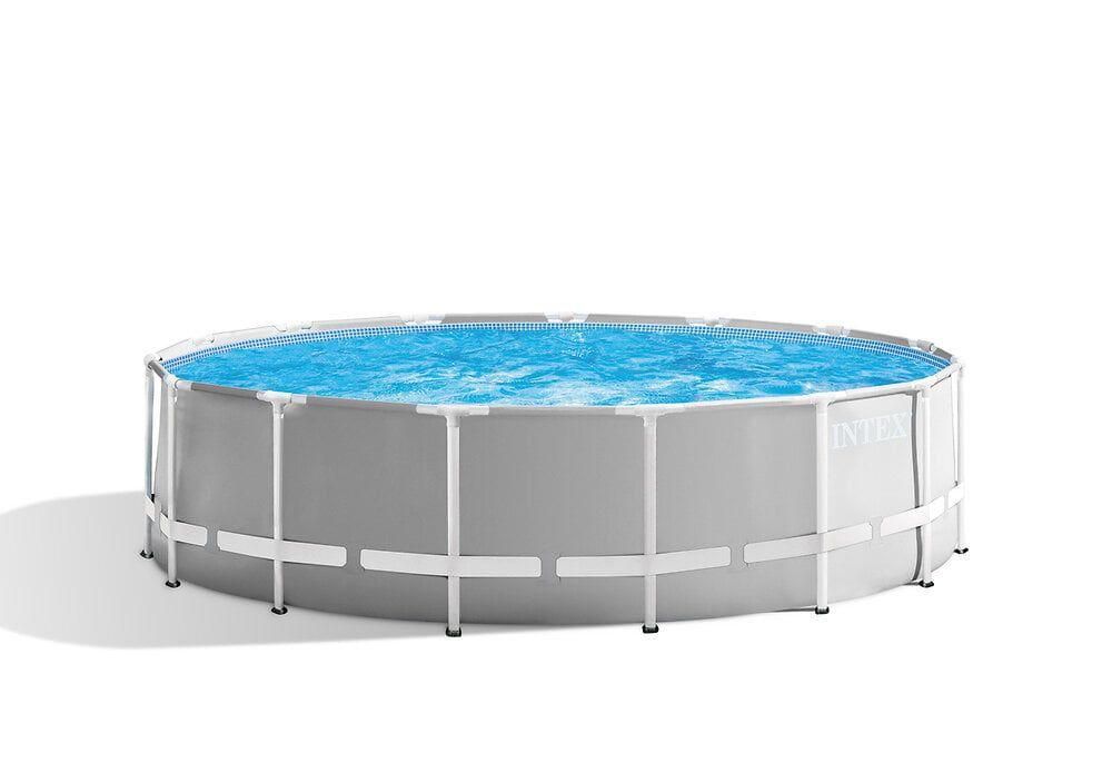 LE DEPOT BAILLEUL - Piscine tubulaire ronde Prism Intex 4,57 x 1,22 m avec ...