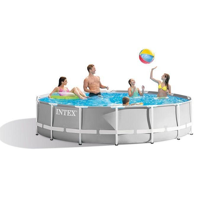 LE DEPOT BAILLEUL - Piscine tubulaire ronde Prism Intex 4,57 x 1,22 m avec ... - 2
