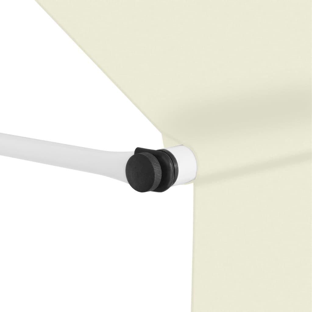 Auvent Manuel R�tractable 350 Cm Cr�me - 2