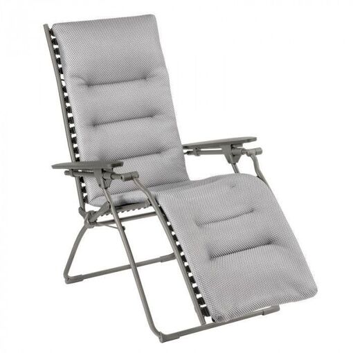 Fauteuil Relax Pliant Lafuma Evolution Becomfort - Argent