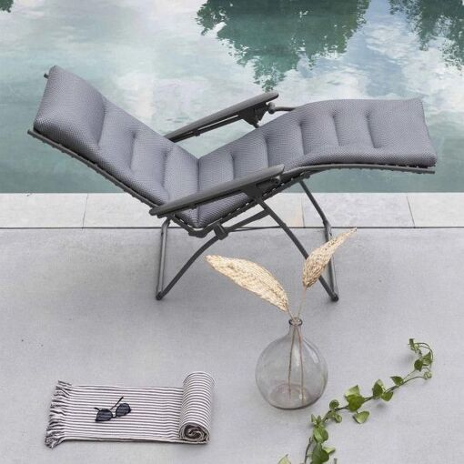 Fauteuil Relax Pliant Lafuma Evolution Becomfort - Argent - 3