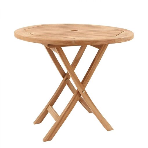 Mejia - Table Ronde Pliable 80cm - 4