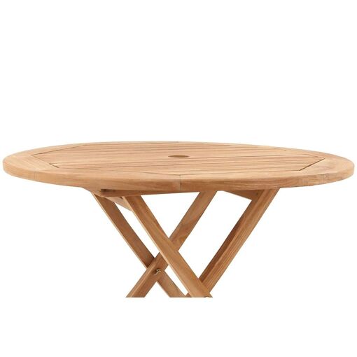 Mejia - Table Ronde Pliable 80cm - 5
