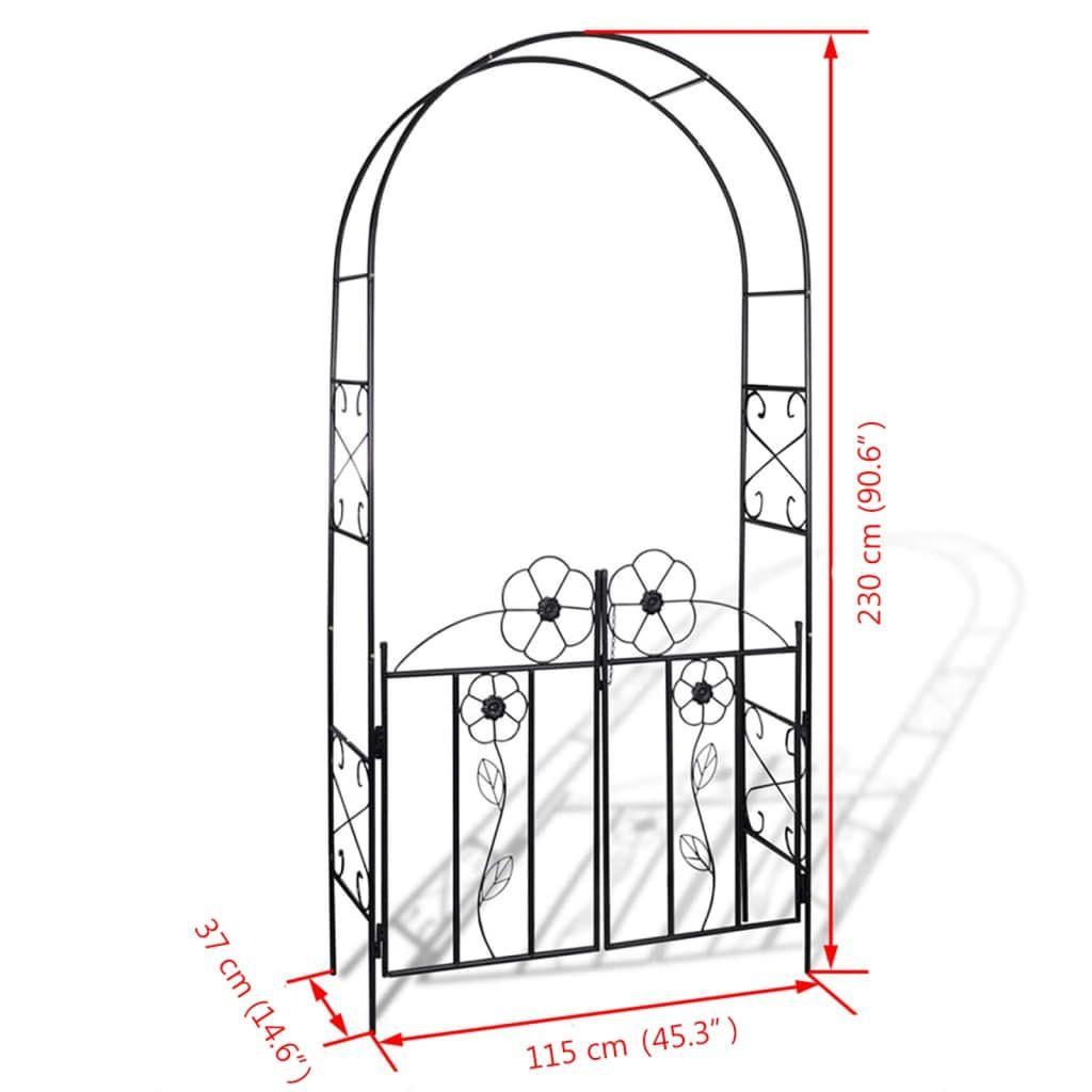 Arche De Jardin Avec La Porte - 5