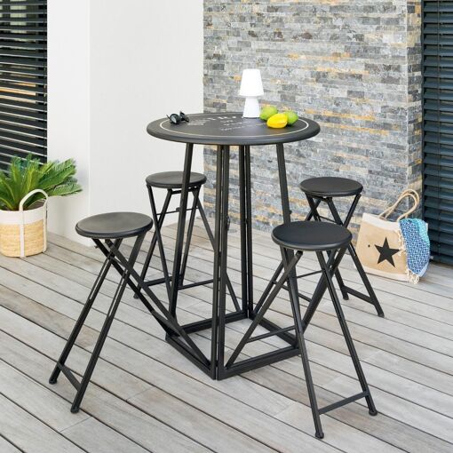 Table 4 Chaises Ext�rieur D. 77,5 Cm - 5