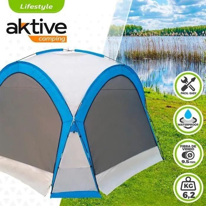 Aktive Tonnelle De Camping Avec Moustiquaire - 2