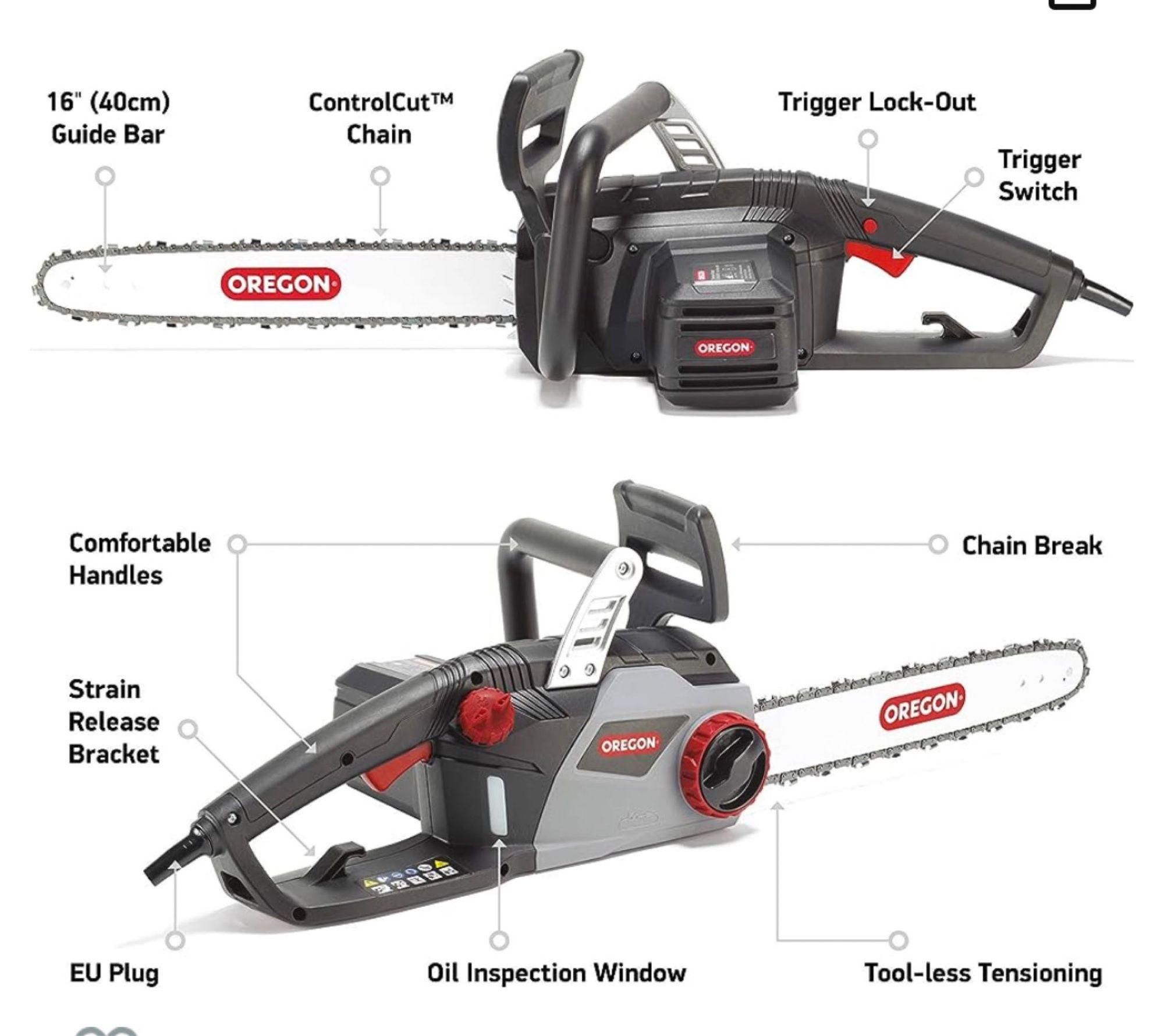 Oregon CS1400 Tronçonneuse Électrique 2400W - 4
