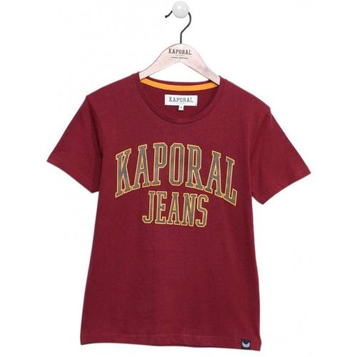 Kaporal T Shirt Bolir Garçon Marron Cognac