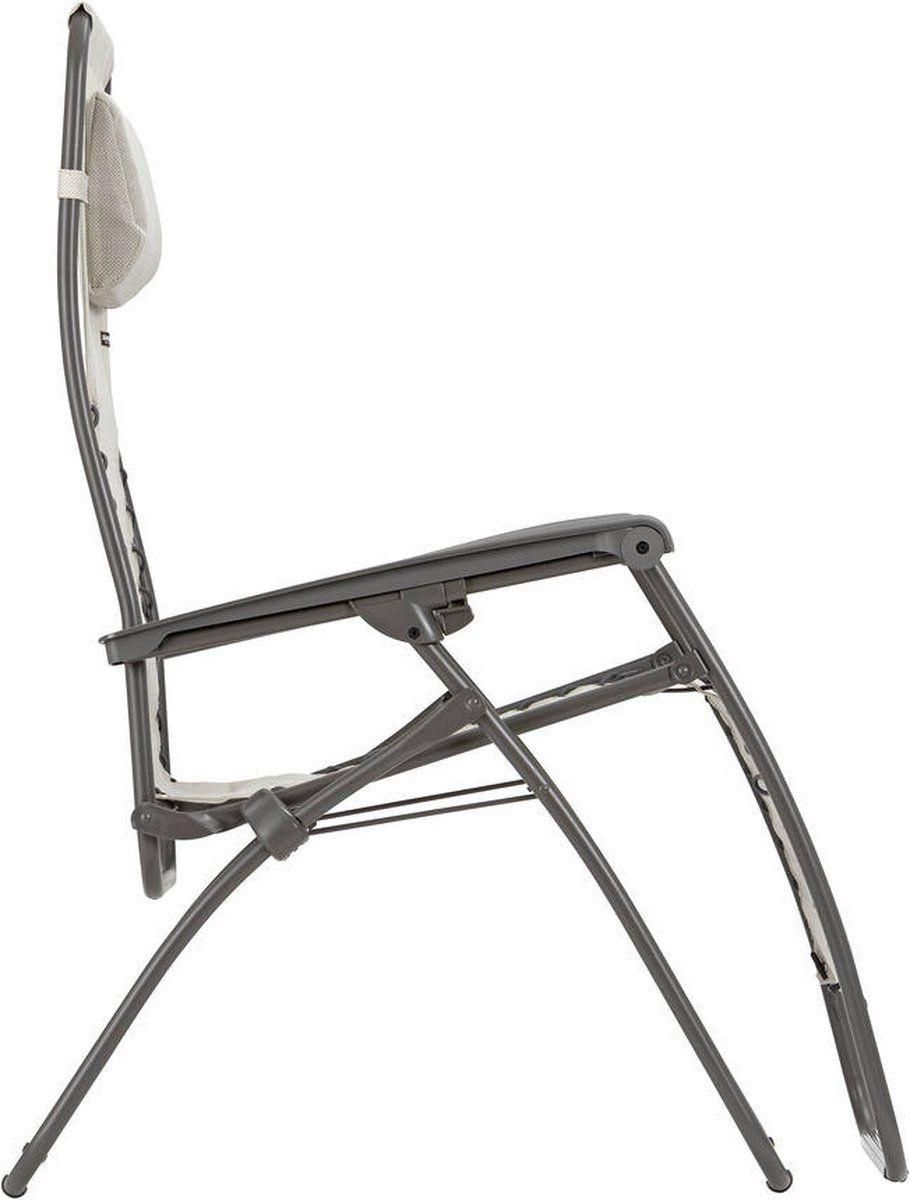 Fauteuil Relax De Jardin Pliant Rsxa Multiposition Avec Ttire Beige Seigl... - 3