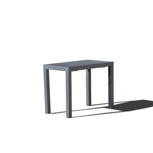 Olhao - Console Extensible Aluminium - 2/6 Pl