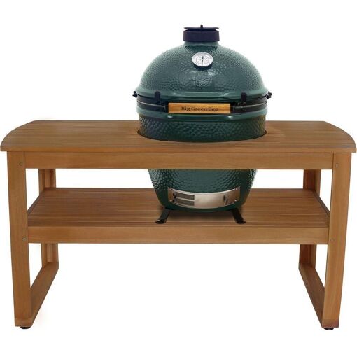 Support barbecue eucalyptus large sans roue