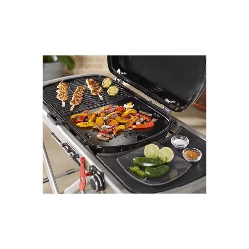Plancha en fonte �maill�e pour barbecue Traveler - 2