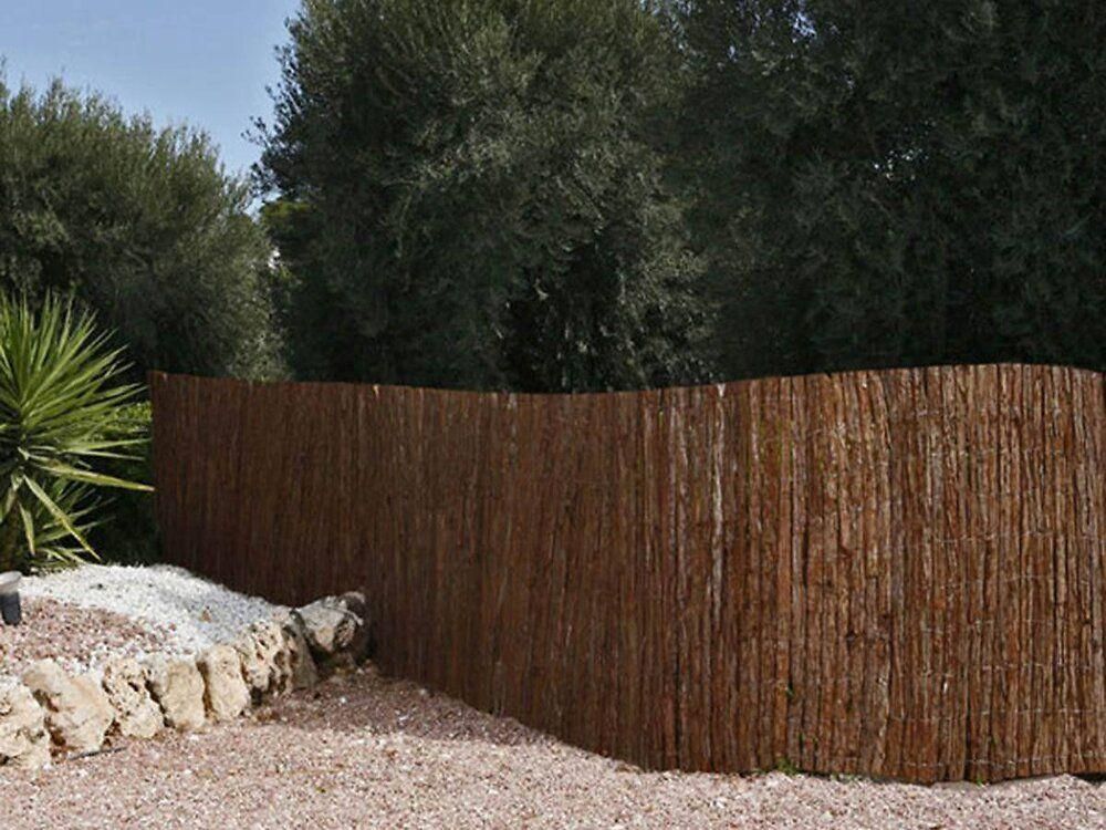 Brise Vue En corces De Pin Naturel - 6 Rouleaux De 1 X 5 M - Jardideco - 4
