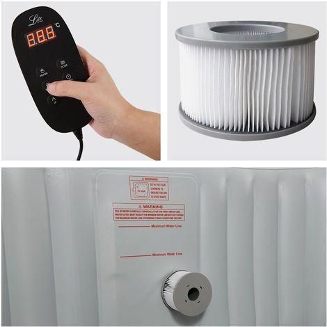 Spa gonflable rond 204cm LITE - 6 places - 3