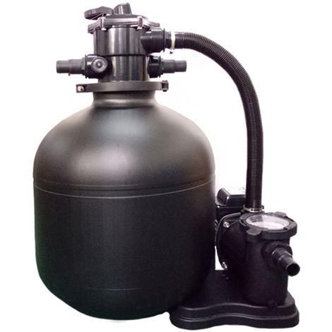 Groupe de filtration plati clair premium 10m3/h pour piscines hors sol jusq...