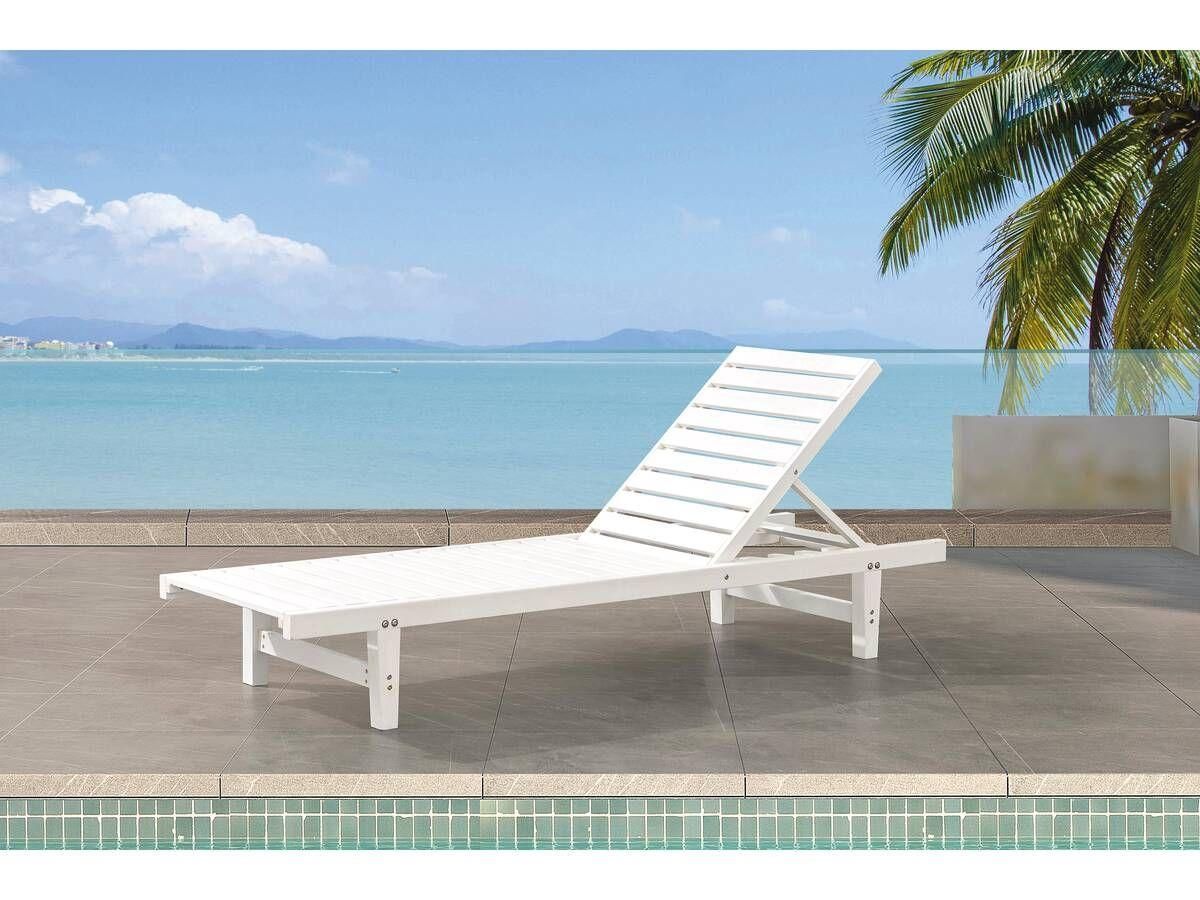 Bain De Soleil En Bois 'Rawai' - Blanc - 2