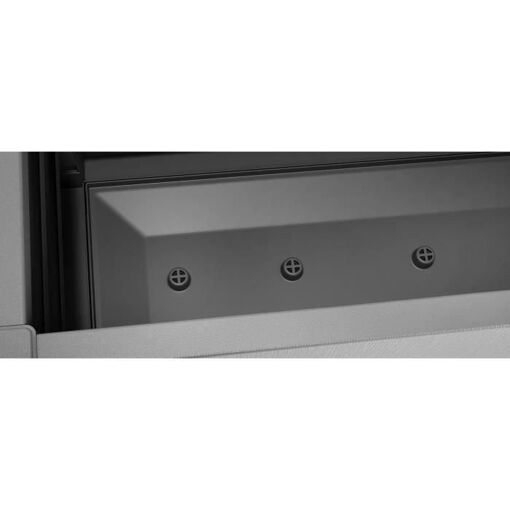 Bac A Fleur Ethica Rectangulaire 80 Cm Avec Treillis Graphite - 4