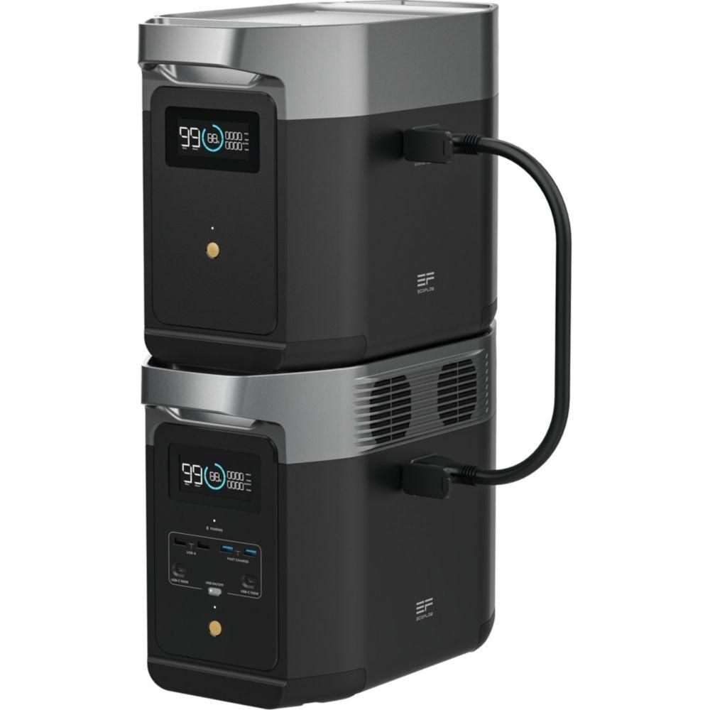 Batterie ECOFLOW 1024Wh Intelligente pour EcoFlow DELTA 2 - 5