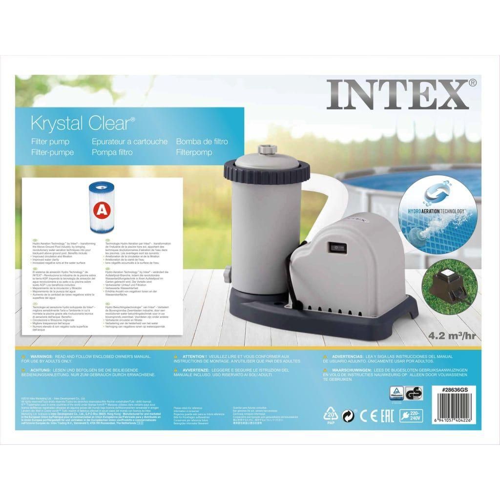 Pompe de filtration Intex 28636GS - 5,678 litres par heure - 6