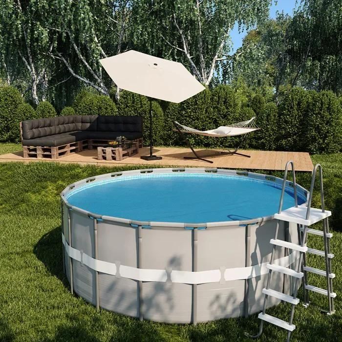 Bche solaire piscine ronde Oskar 366 cm 400 , bche solaire My chauffage ... - 4