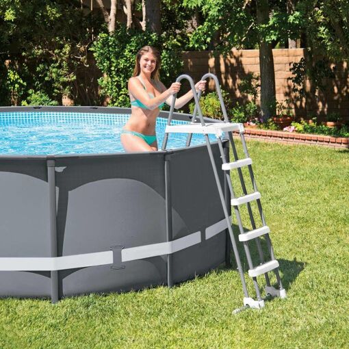 �chelle de s�curit� Intex 132 cm pour piscine - 3