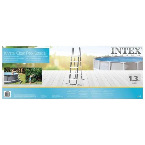 �chelle de s�curit� Intex 132 cm pour piscine - 5