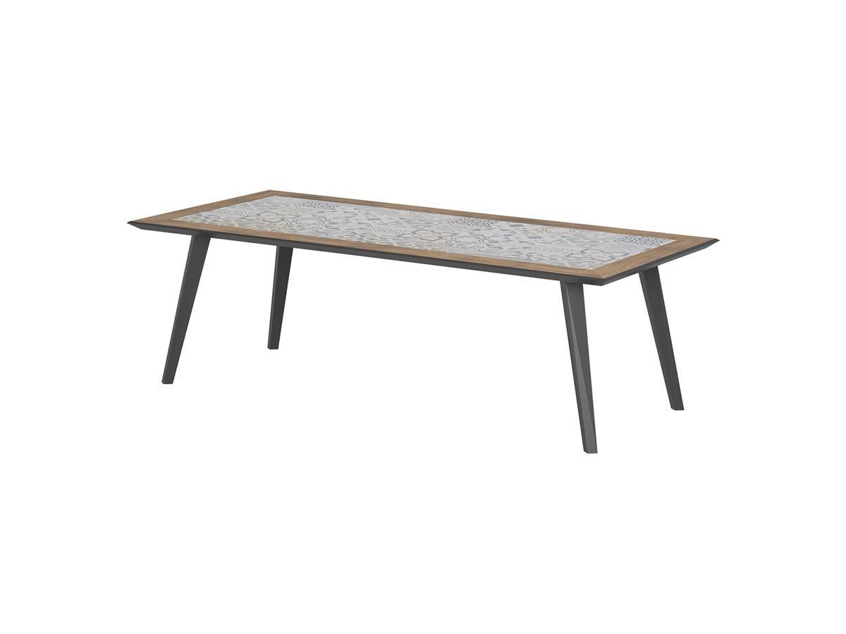 Table De Jardin En Acier �poxy Lambada - 8 Places - Hesp�ride
