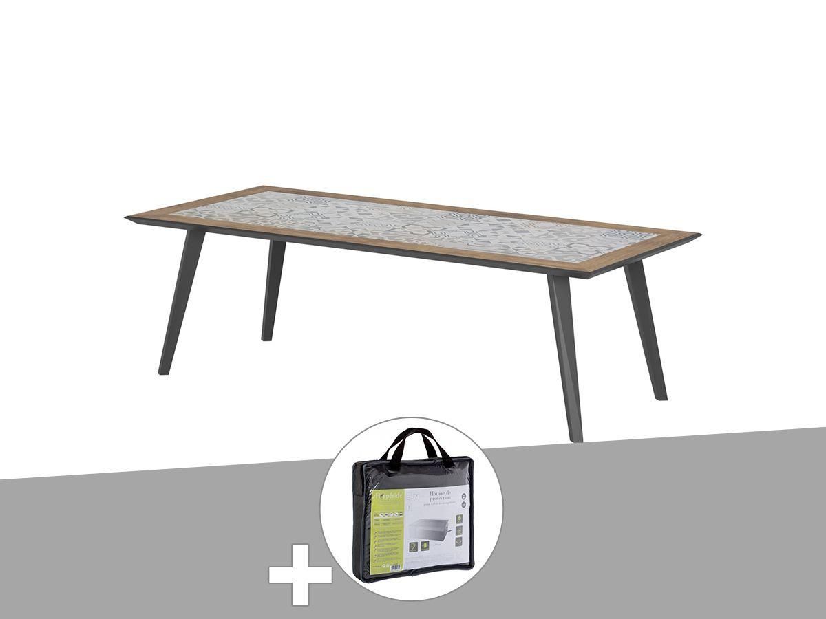 Table De Jardin En Acier �poxy Lambada - 8 Places - Hesp�ride - 2