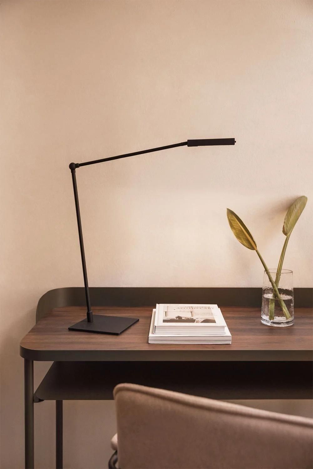 Lampe De Table Led En Fer Valtyn Noir - 2