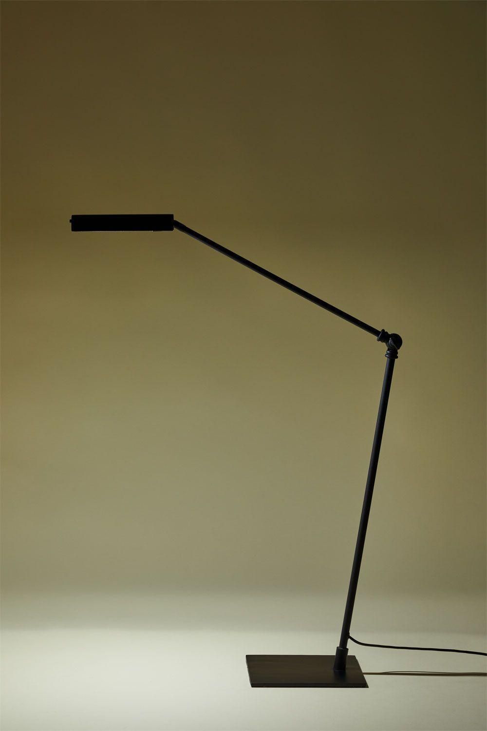 Lampe De Table Led En Fer Valtyn Noir - 3