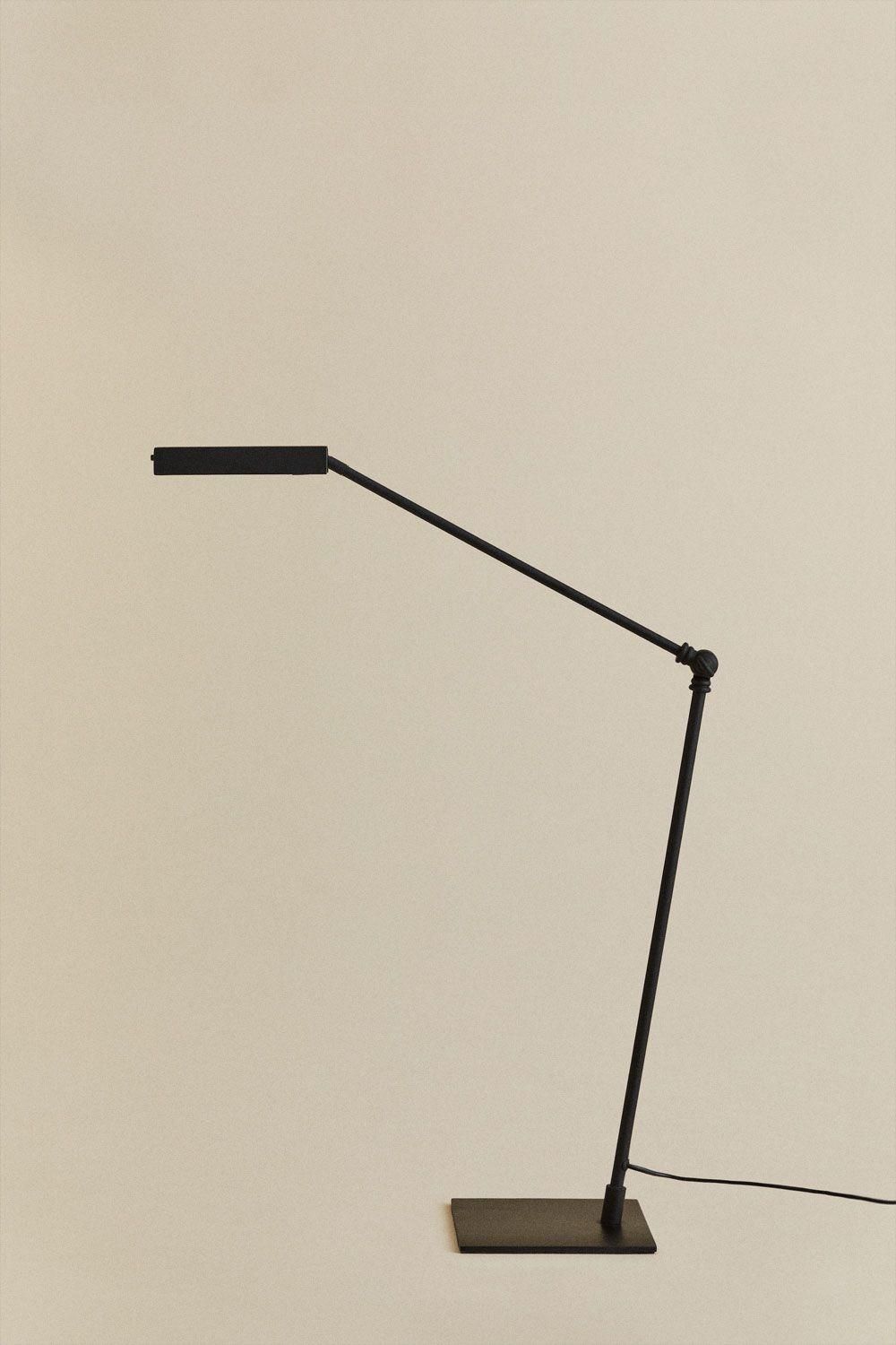 Lampe De Table Led En Fer Valtyn Noir - 4