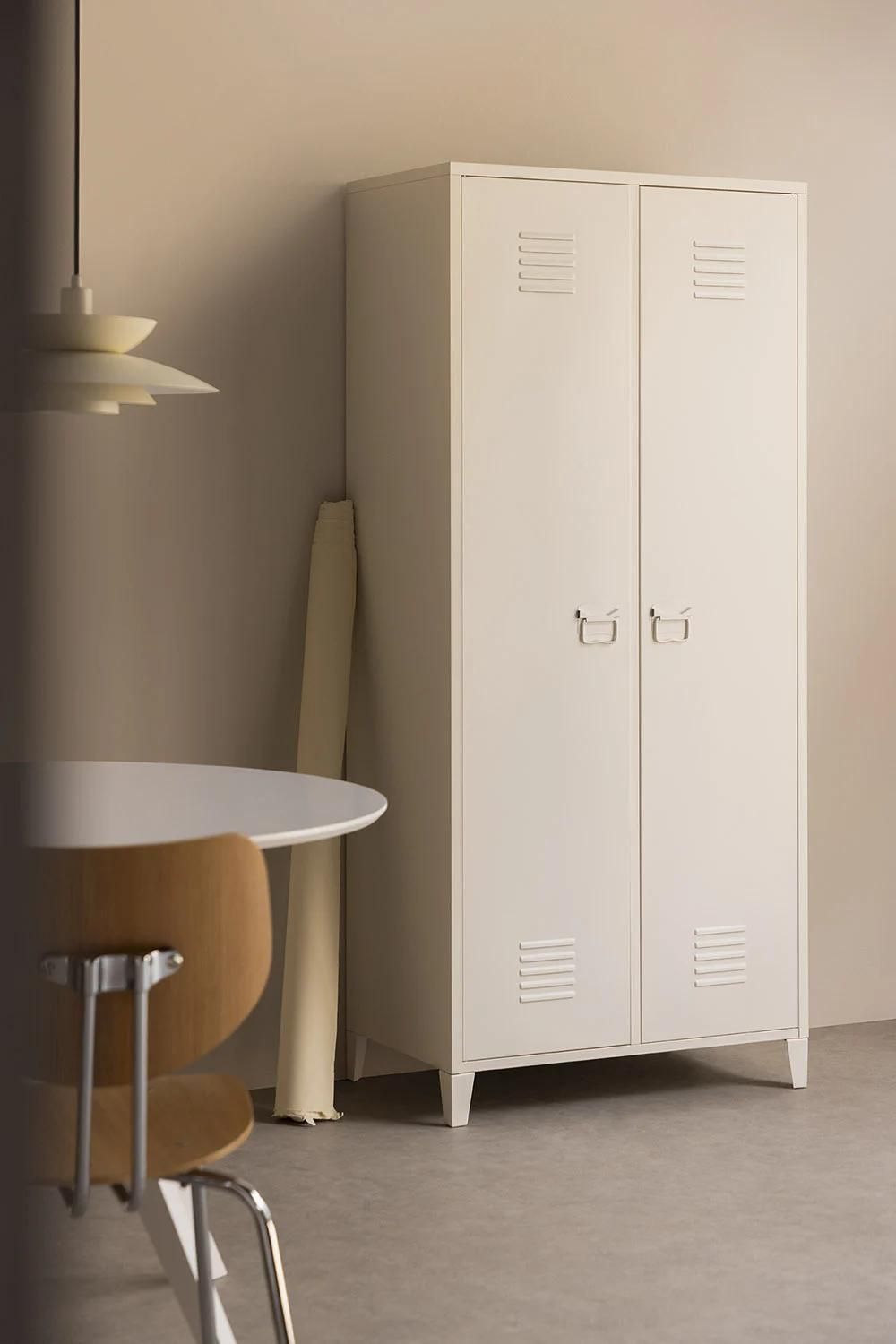 Armoire De Casier  2 Portes En Acier Pohpli Jaune Albero - 8