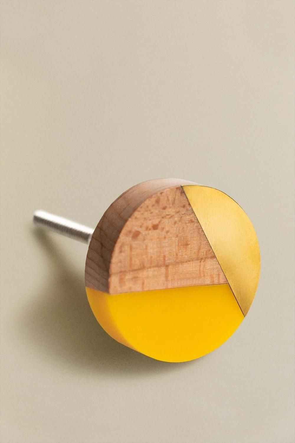 Set De 2 Poignes Ozzy Jaune Curry - 3